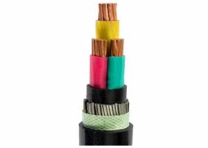 Wholesale PVC 0.6-1KV 3x150SQMM Armoured Electrical Power Cable With 90 degree Conductor Temp from china suppliers