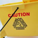 Commercial Mop Bucket With Side Press Wringer Combo Buckets And Pails On Wheels