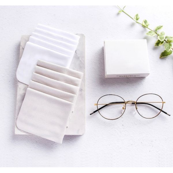 Ab001 Microfiber Cleaning Cloth; Eyeglass Lens Cleaner; Glasses, Phone, Camera, Computer Screen Cleaning