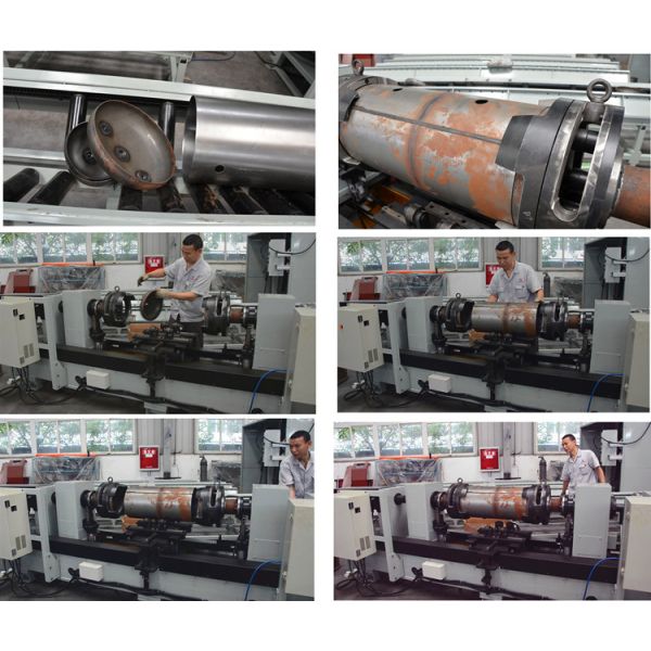 Key Machines Lathe and 2000 KG Capacity Automatic Gas Cylinder Welding Production Line for Precision Welding