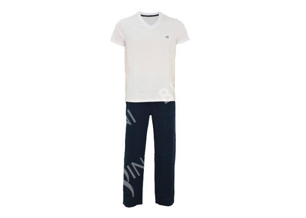 Personalized Mens Designer Pajama Sets , Mens Cotton Loungewear S/M/L/XL/XLL