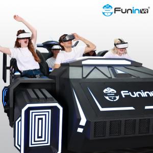 China 9d VR game  vr arena Spaceship virtual reality arcade game machine 6 seats 9d vr cinema on sale