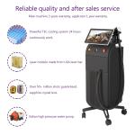 4 Wavelength Laser Hair Removal 808nm Diode Laser Epilation Machine Tec Cooling