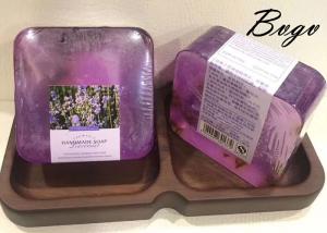 Wholesale Lavander Extract Whitening Face Soap Purple Color Sensitive Skin Cleanser 120g from china suppliers