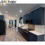 Best Italian Kitchen Cabinet Units With Durable Lacquer Door Panel Surface