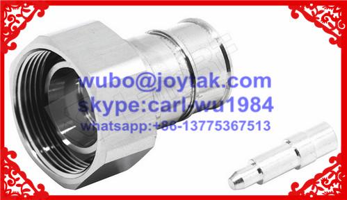 4.3-10 connector male straight for 1/2 superflex cable solder type european type