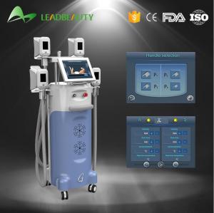 Wholesale 4 handles Vertical 2000W Cryolipolysis cold body sculpting machine from china suppliers
