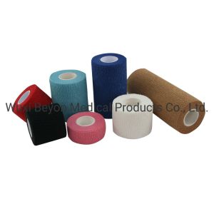 self adherent cohesive wrap bandages Flexible Elastic Bandage ISO13485