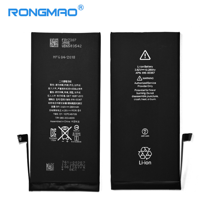 Mobile Phone 2691mAh Iphone 8 Plus Battery Replacement 12 Months Warranty