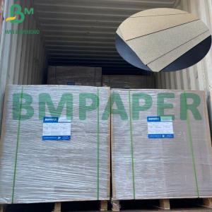 Wholesale 1mm F Flute Unbleached Brown Corrugated Paper Sheets For Boxes from china suppliers