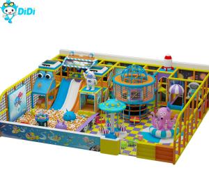 Wholesale Residential Space Themed Kids Indoor Soft Play Center With Slide Ocean Balls from china suppliers