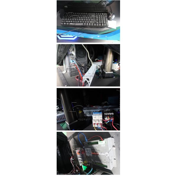 virtual reality racing car EPARK virtual environment driving game machine