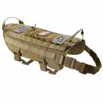 Water Resistant Nylon Dog Harness Military Patrol K9 Tactical Service Outdoor