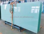 Green PVB 6.38mm 8.38mm 10.38mm Laminated Safety Glass for Kitchen Staircase