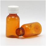 Top-Grade Tobacco Oil 30ml PET Amber Plastic Syrup Liquid Bottle with Screw Cap