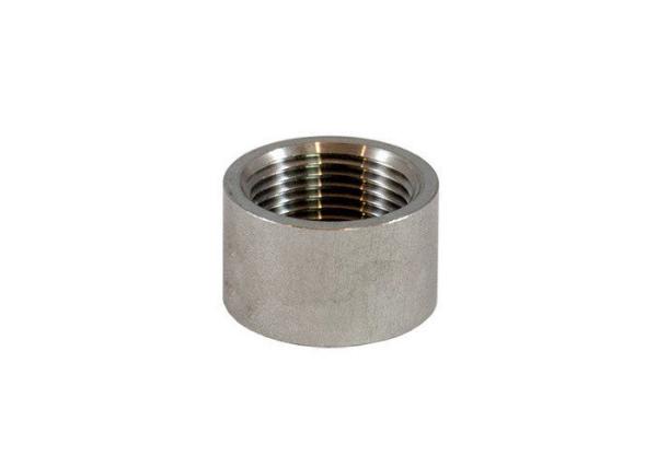 Stainless Steel NPT Half Coupling , Anti Rust Oil Half Inch Coupling For