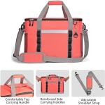 Leak Proof Insulated Cooler Bag Soft Sided No Leak Backpack Cooler 75 Can
