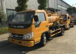 Foland 2000L Septic Vacuum Trucks For Sewage Suction In Municipal Sanitation