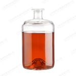 Clear Glass Liquor Bottle with Customized Bottle Color and Acceptable Customer's