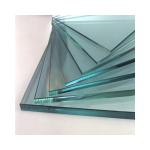 8mm Tempered Glass Panels Curved Toughened Glass For Building