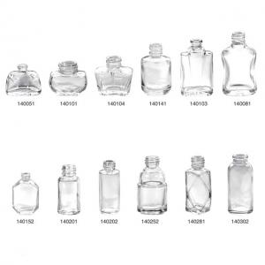 China 30ml 50ml Cosmetics Glass Bottle Black Refillable For Fragrance Parfum Spray on sale
