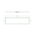 88'' Stretched Bar LCD Display Ultra Wide Monitor Wall Mount 3840x1080 700nits