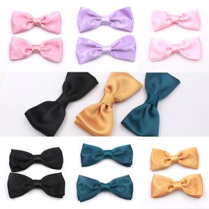 Wholesale Multi Color Soft Hair Clips , High Durability Fancy Baby Hair Bow Clips from china suppliers