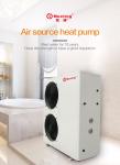 Meeting evi air to water heat pump scroll compressor heater house 15 kw
