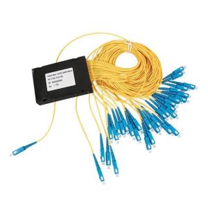 Wholesale CATV Systems ABS Box PLC Splitter Single Mode 1x32 Fiber Splitter from china suppliers