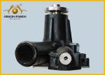 Black ISUZU Water Pump For 6HK1 Diesel Engine , HITACHI Excavator Forklift High