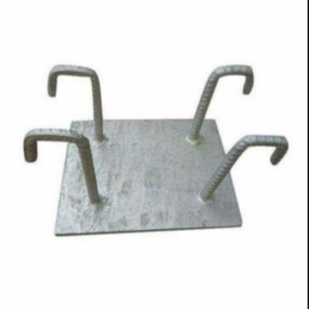 8mm Electroplating Embedded Steel Plate Concrete Slab Architectural Sheet Metal