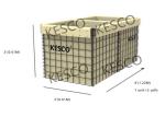 Defensive Hesco Bastion Barrier MIL 2 Expeditionary Barrier System
