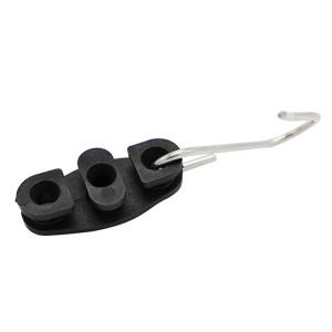 Wholesale FTTH Drop Cable Tension Clamp With S Galvanize Steel Hook Cable Installation Kits from china suppliers
