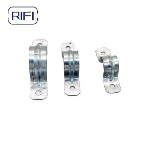 Wholesale Hot DIP Galvanized EMT 2 Hole Conduit Strap Electrical Electro Galvanized from china suppliers