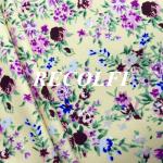 Flower Printing Women'S Activewear Ultra Stretch Sensitive 152CM 250GS
