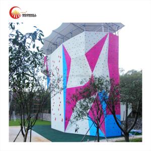 Wholesale Amusement Kids Climbing Wall Anti Corrosion Rock Climbing Wall Indoor Outdoor from china suppliers
