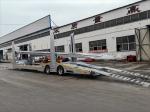 CIMC Factory Direct Good Service 2 Axle 8 Land Road Car Transport Semi Trailer