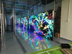 Wholesale 2000cd/Sqm Brightness Transparent LED Screen , Full Color Advertising LED Billboards from china suppliers