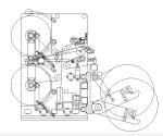 1300R High-speed Slitting Machine slipped air shafts 800mm unwind 500mm rewind