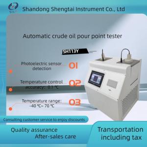Wholesale SH113Y Fully automatic crude oil pour point tester with dual holes Photoelectric detection technology from china suppliers