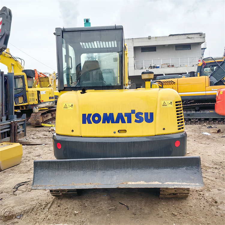 Affordable KOMATSU PC56 Excavator with Low Working Hours and Crawler Chain Movement