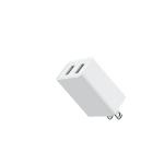 TBC ETL Twin Port Fixed Plug 5V3.4A US Travel Charger