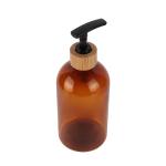 200ml 300ml 500ml 7oz 10oz 16oz Cosmetic Lotion Bottle Amber Rounded Shoulders