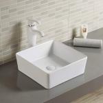 Reusable Counter Top Bathroom Sink Square Type Not Deformed Wash Basin