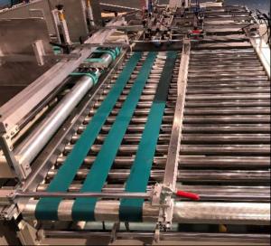 Wholesale Corrugated Box Automatic Folder Gluer Machine 100m/Min Speed 18KW from china suppliers
