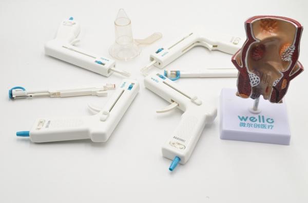 Painless / Minimal Invasive Hemorrhoid Ligator Bands , Disposable Bleeding