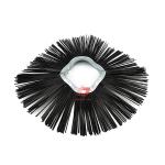 Factory Direct Sales Waved Convoluted Road Sweeper Brush With Polymer Ring