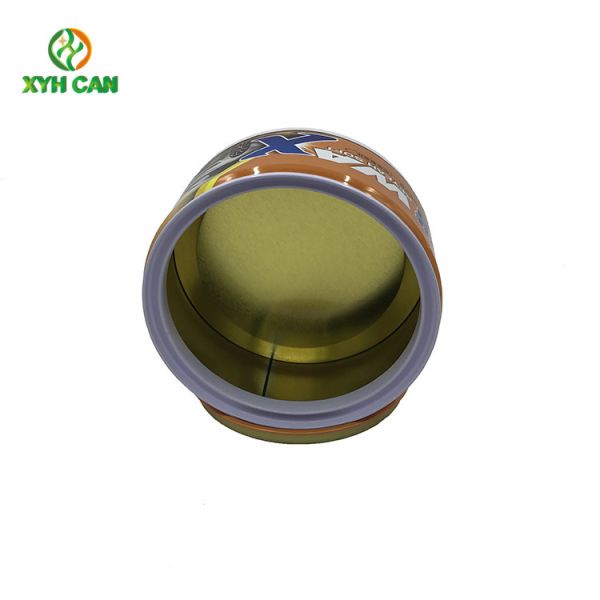 Wax Tin Can Recyclable Box Latas Wax Tin 250ml-500ml CMYK Off Set Printing
