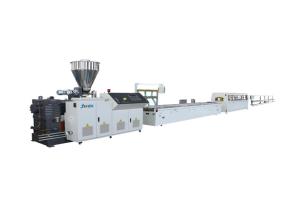 Wholesale Jwell Famous Plastic Recycling Machines PVC Profile Extrusion Line For 5G Communication Plastic Machine from china suppliers