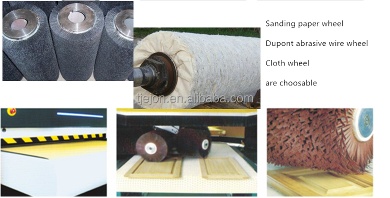 YZ1300SS Double Belt 6 Rollers Copper PLC Oxide Skin Flat Surface Polishing Machine